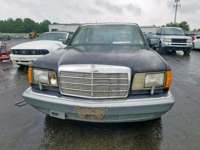 WDBCA3905GA244974 - 1986 MERCEDES-BENZ 560 BLACK photo 9