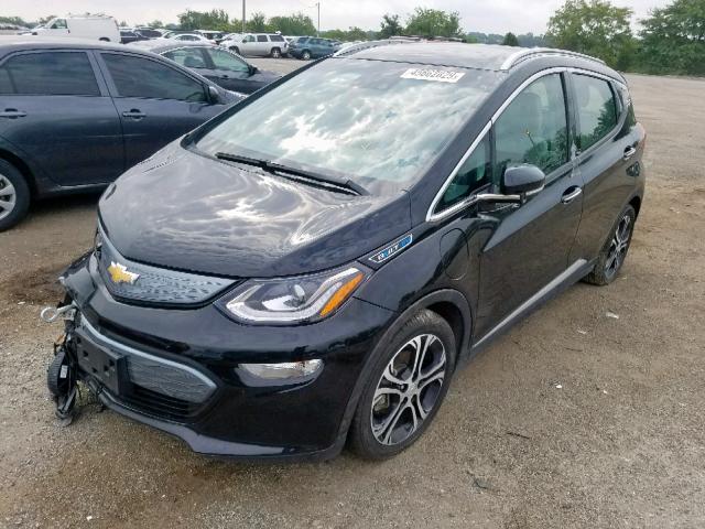 1G1FX6S00H4125468 - 2017 CHEVROLET BOLT EV PR BLACK photo 2