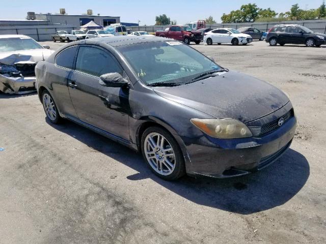 JTKDE167780254337 - 2008 TOYOTA SCION TC შავი ფოტო 1