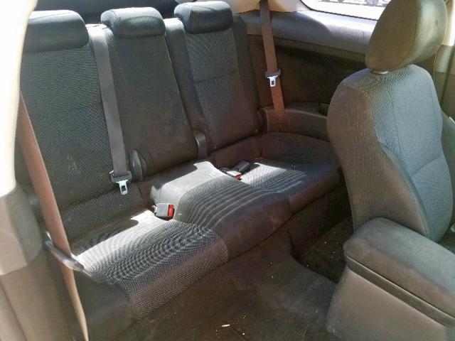 JTKDE167780254337 - 2008 TOYOTA SCION TC შავი ფოტო 6