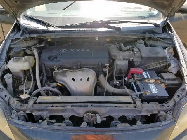 JTKDE167780254337 - 2008 TOYOTA SCION TC შავი ფოტო 7