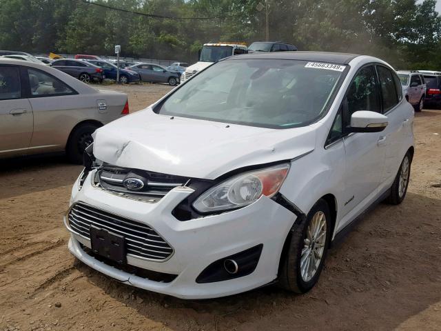 1FADP5BUXDL534238 - 2013 FORD C-MAX SEL WHITE photo 2