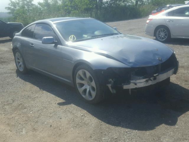 WBAEH73484B215171 - 2004 BMW 645 CI AUT GRAY photo 1