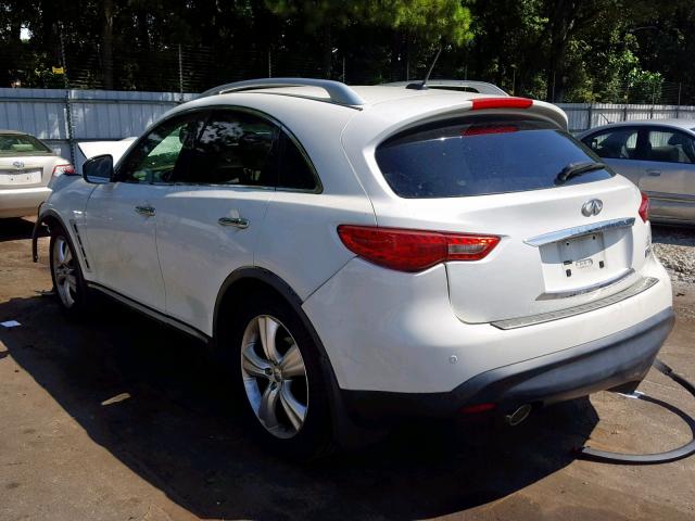 JN8AS1MU4BM110082 - 2011 INFINITI FX35 WHITE photo 3