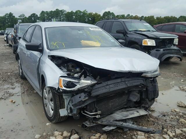 3VW2K7AJ8CM351918 - 2012 VOLKSWAGEN JETTA BASE Արծաթագույն լուսանկար 1