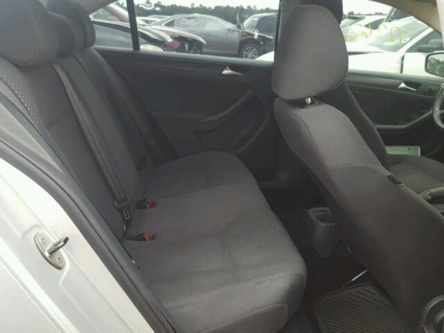 3VW2K7AJ8CM351918 - 2012 VOLKSWAGEN JETTA BASE Արծաթագույն լուսանկար 6