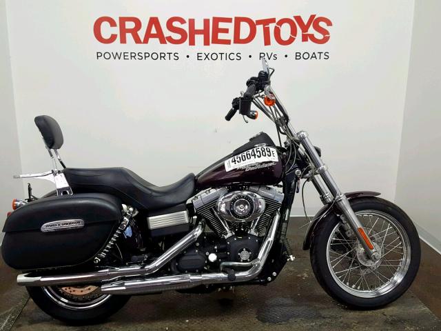 1HD1GX4157K336266 - 2007 HARLEY-DAVIDSON FXDBI MAROON photo 1