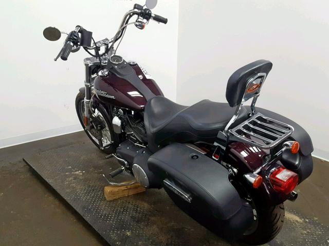 1HD1GX4157K336266 - 2007 HARLEY-DAVIDSON FXDBI MAROON photo 17