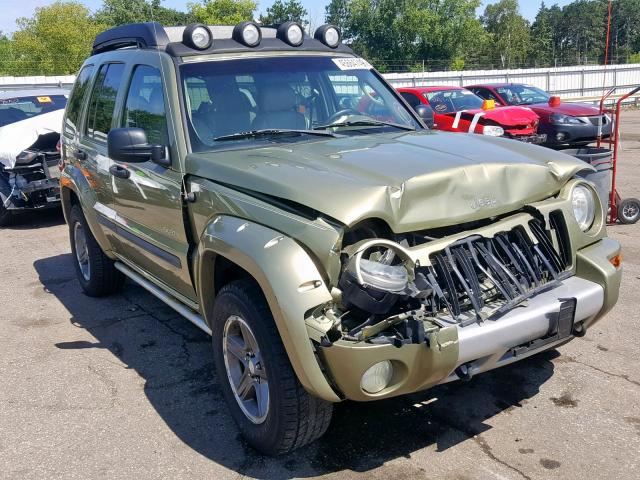 1J4GK38K64W183644 - 2004 JEEP LIBERTY RE GREEN photo 1