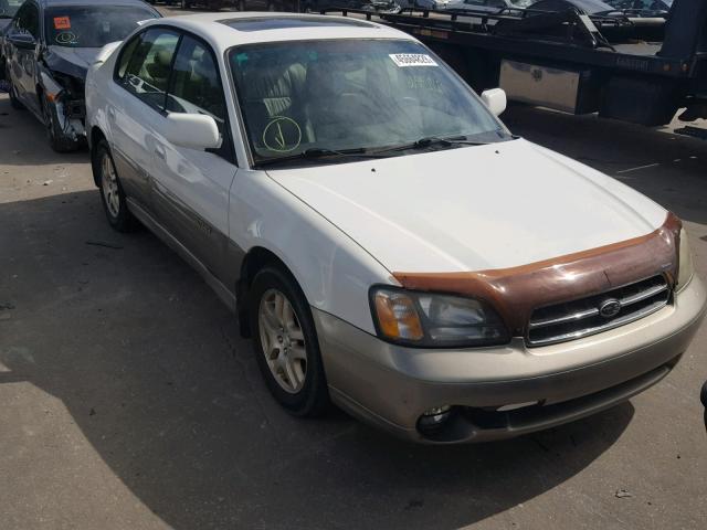 4S3BE686117216289 - 2001 SUBARU LEGACY OUT WHITE photo 1