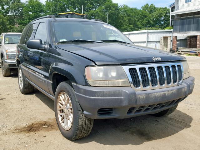 1J4GW48S13C612473 - 2003 JEEP GRAND CHER BLACK photo 1