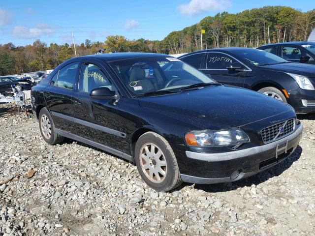 YV1RS61R522114045 - 2002 VOLVO S60 BLACK photo 1