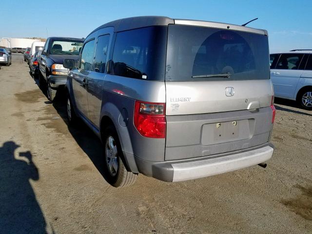 5J6YH28504L026314 - 2004 HONDA ELEMENT EX BEIGE photo 3