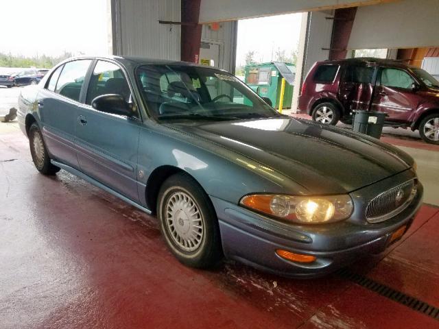 1G4HP54K1YU355640 - 2000 BUICK LESABRE CU BLUE photo 1