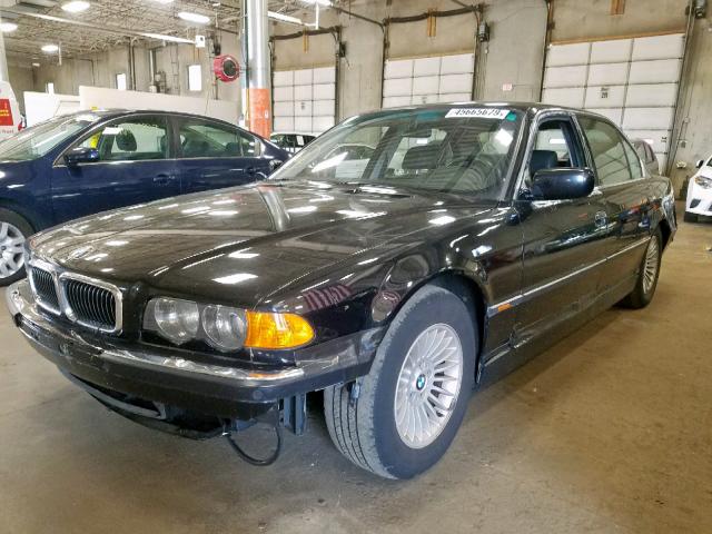 WBAGJ0339XDD73347 - 1999 BMW 750 IL BLACK photo 2