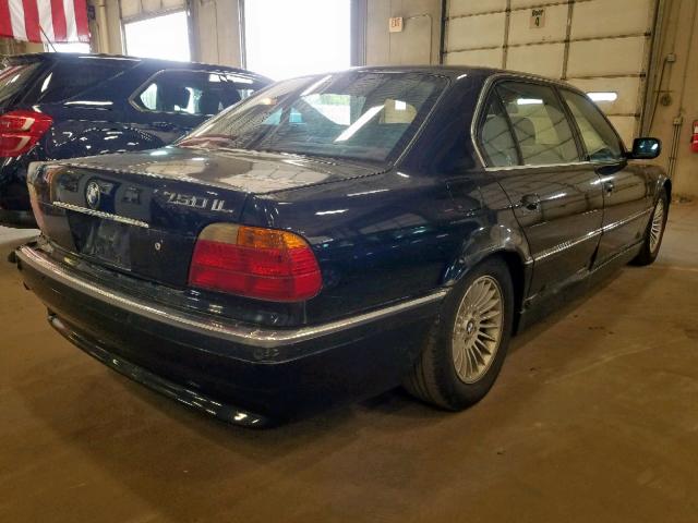 WBAGJ0339XDD73347 - 1999 BMW 750 IL BLACK photo 4