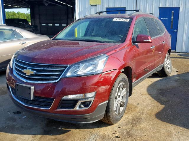 1GNKRHKD6GJ243451 - 2016 CHEVROLET TRAVERSE LT  photo 2