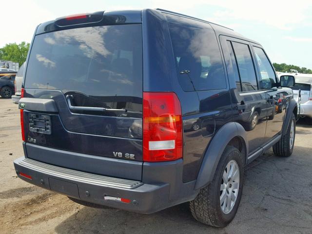 SALAE25415A310794 - 2005 LAND ROVER LR3 SE BLACK photo 4