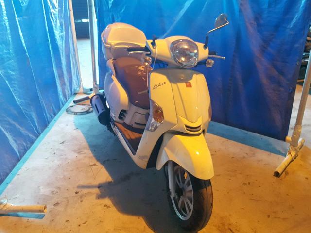 LC2D2H122CC100451 - 2012 KYMCO USA INC LIKE 200I CREAM photo 1