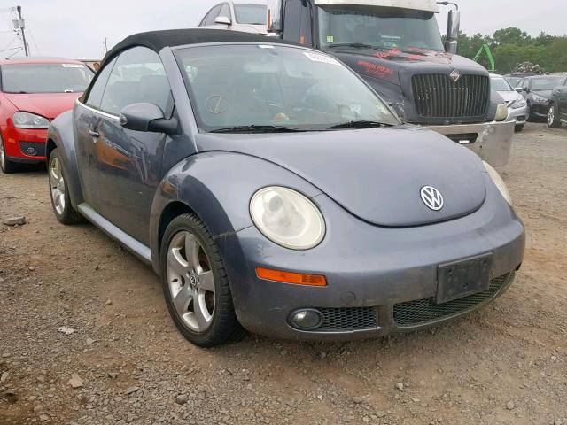 3VWSF31Y46M308353 - 2006 VOLKSWAGEN NEW BEETLE ნაცრისფერი ფოტო 1