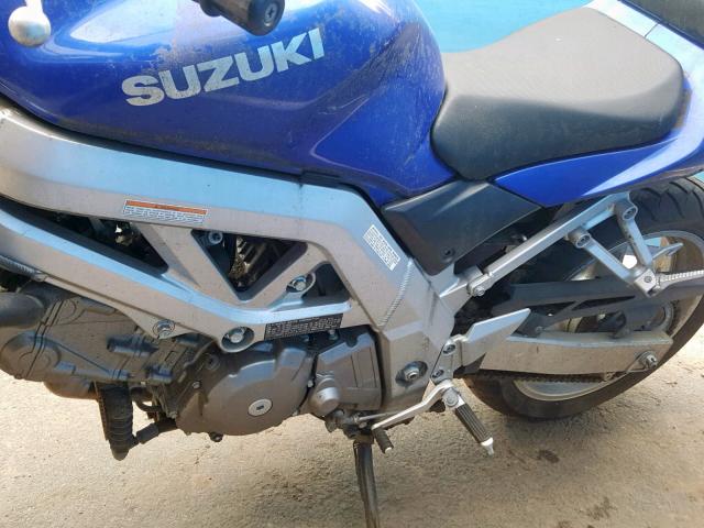 JS1VP53A332105296 - 2003 SUZUKI SV650 BLUE photo 7