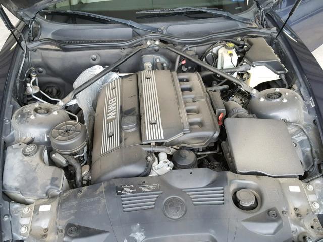 4USBT33473LS45553 - 2003 BMW Z4 2.5 BLUE photo 7