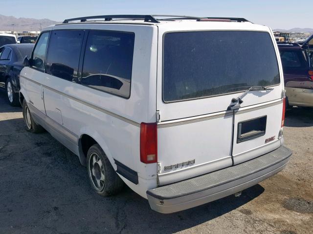 1GKDM19W0WB521675 - 1998 GMC SAFARI XT WHITE photo 3