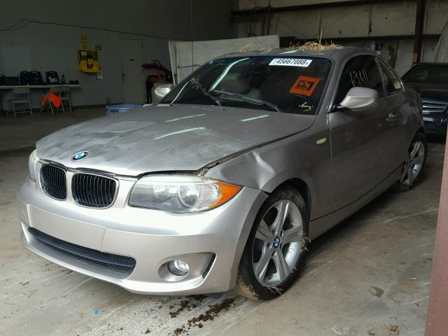 WBAUP7C57DVP24416 - 2013 BMW 128 I TAN photo 2