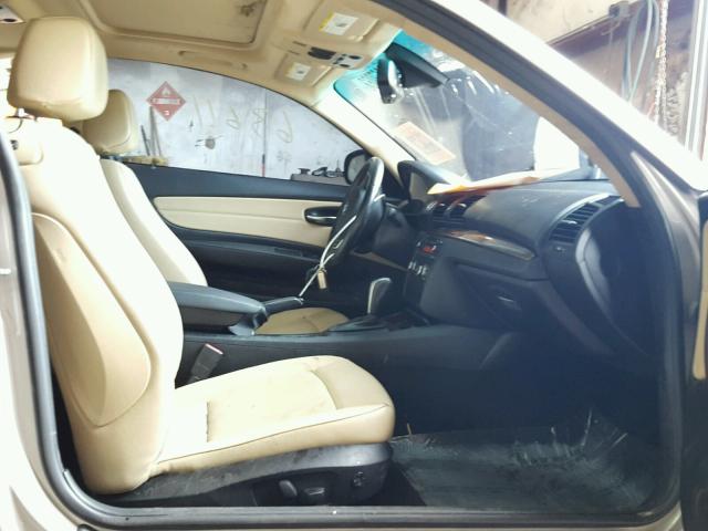 WBAUP7C57DVP24416 - 2013 BMW 128 I TAN photo 5