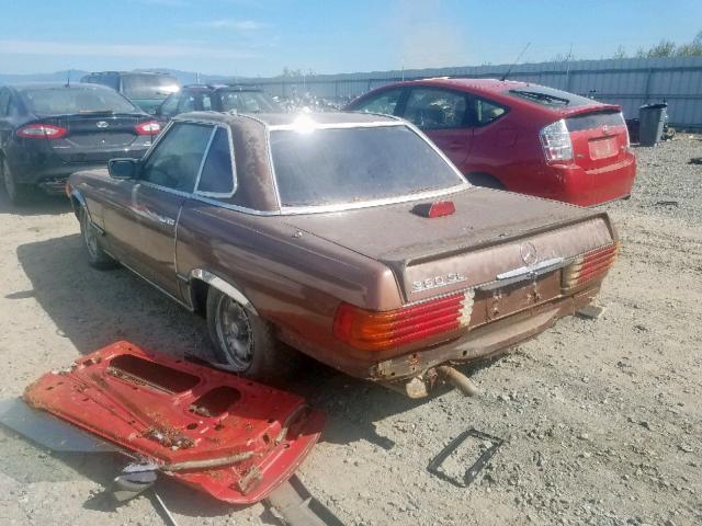 10704312014005 - 1979 MERCEDES-BENZ 350 BROWN photo 3