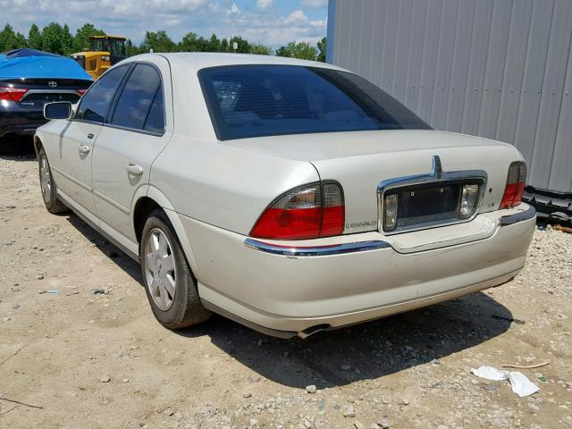 1LNHM86S35Y644627 - 2005 LINCOLN LS 白色 照片 3