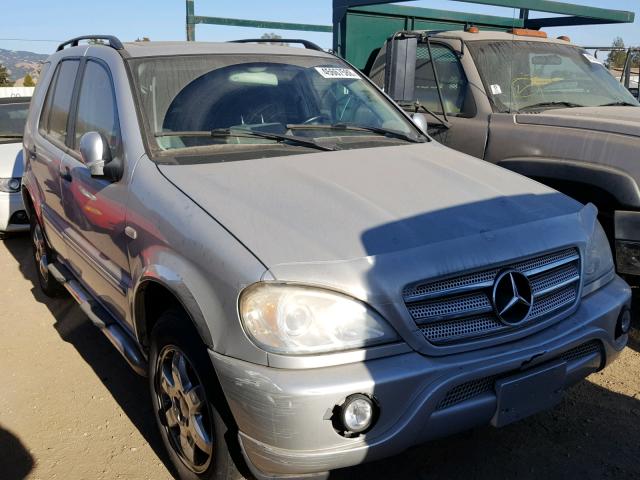 4JGAB54E3YA181288 - 2000 MERCEDES-BENZ ML 320 GRAY photo 1