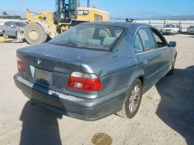 WBADT63432CH94729 - 2002 BMW 530 I AUTO GREEN photo 4