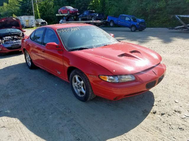 1G2WJ52K1XF210377 - 1999 PONTIAC GRAND PRIX RED photo 1