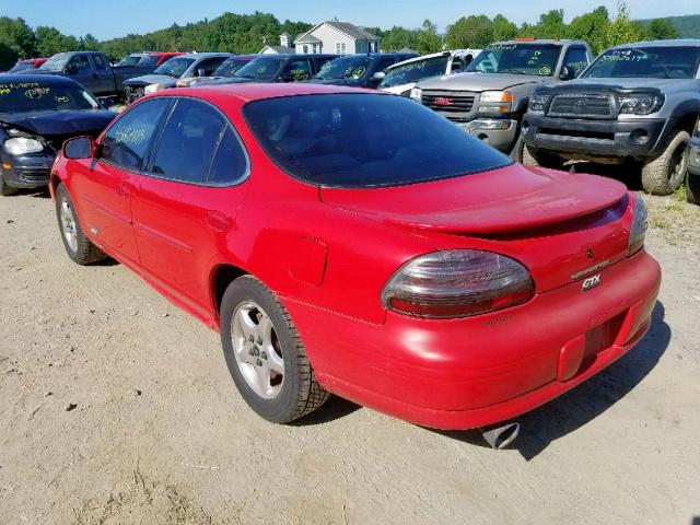 1G2WJ52K1XF210377 - 1999 PONTIAC GRAND PRIX RED photo 3