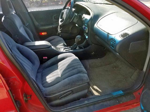 1G2WJ52K1XF210377 - 1999 PONTIAC GRAND PRIX RED photo 5