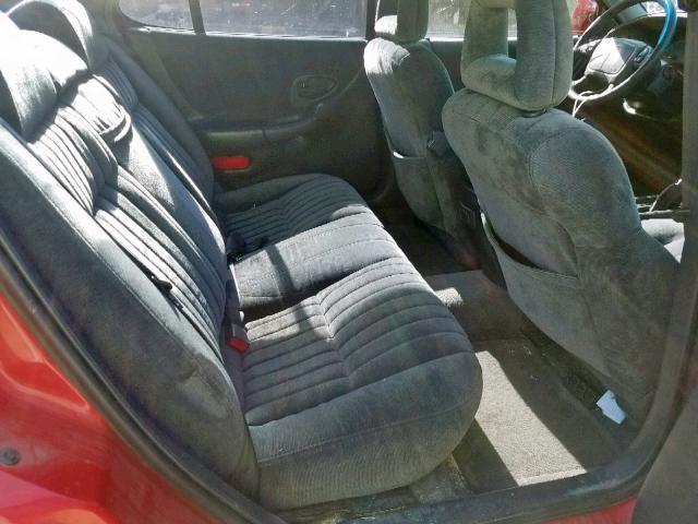 1G2WJ52K1XF210377 - 1999 PONTIAC GRAND PRIX RED photo 6