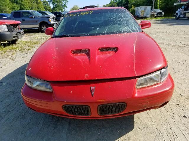 1G2WJ52K1XF210377 - 1999 PONTIAC GRAND PRIX RED photo 9