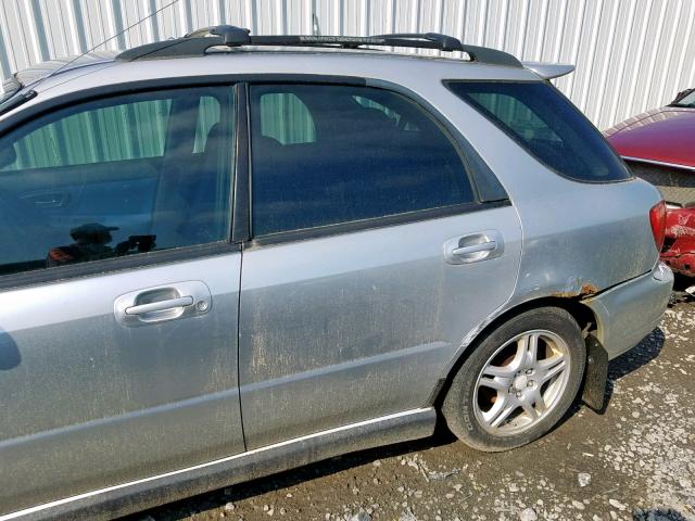 JF1GG29632G830453 - 2002 SUBARU IMPREZA WR SILVER photo 9