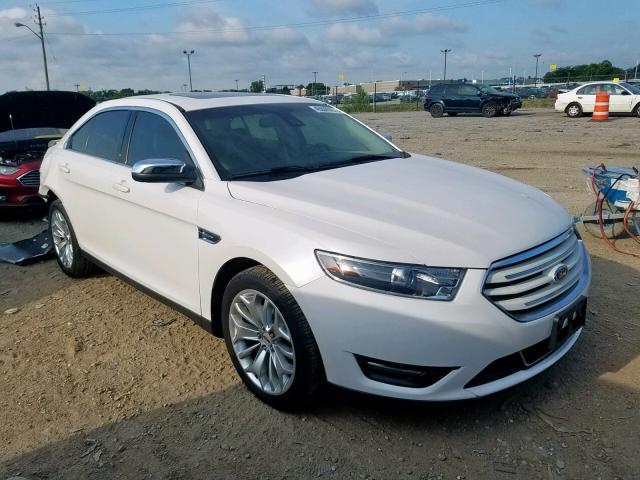 1FAHP2F84JG120468 - 2018 FORD TAURUS LIM WHITE photo 1