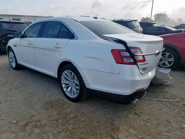 1FAHP2F84JG120468 - 2018 FORD TAURUS LIM WHITE photo 3