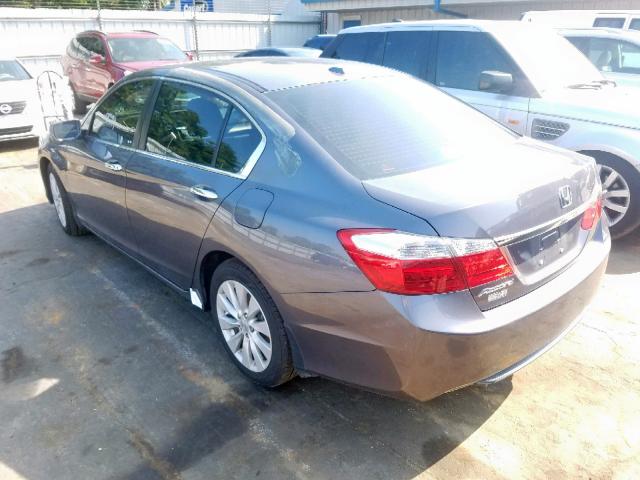 1HGCR2F89FA025513 - 2015 HONDA ACCORD EXL GRAY photo 3