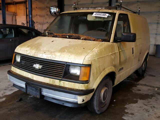 1GCDM15Z2GB133215 - 1986 CHEVROLET ASTRO BEIGE photo 2