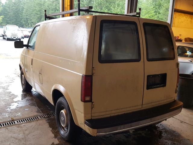 1GCDM15Z2GB133215 - 1986 CHEVROLET ASTRO BEIGE photo 3