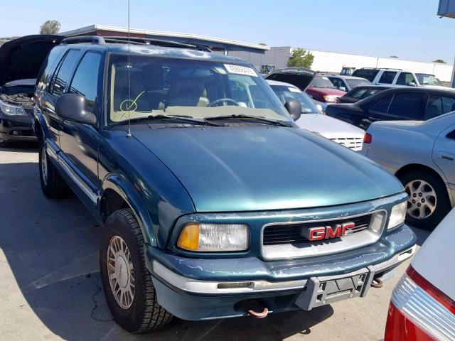 1GKDT13W4T2520987 - 1996 GMC JIMMY GREEN photo 1