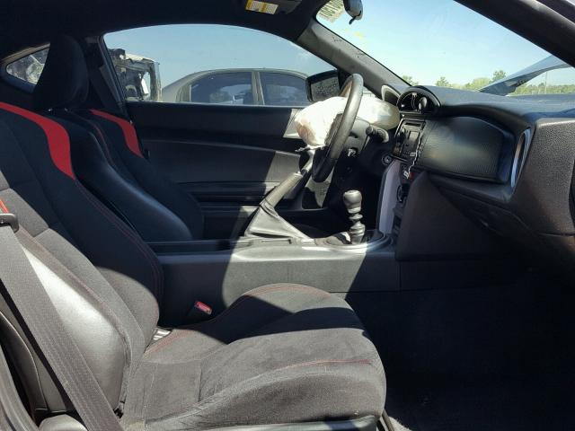 JF1ZNAA17D1712324 - 2013 TOYOTA SCION FR-S GRAY photo 5