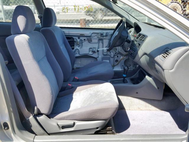 2HGEJ6442TH124971 - 1996 HONDA CIVIC DX SILVER photo 5