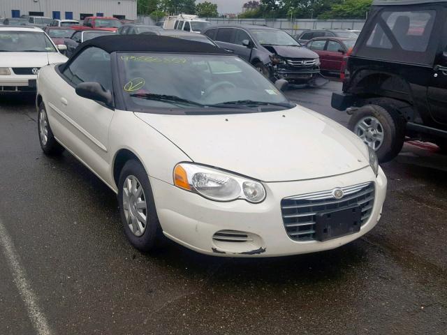 1C3EL45RX6N247893 - 2006 CHRYSLER SEBRING WHITE photo 1