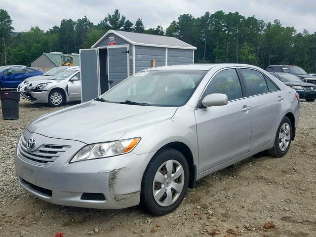 4T1BE46K87U028475 - 2007 TOYOTA CAMRY NEW SILVER photo 2