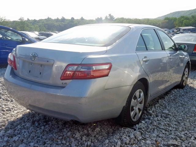 4T1BE46K87U028475 - 2007 TOYOTA CAMRY NEW SILVER photo 4